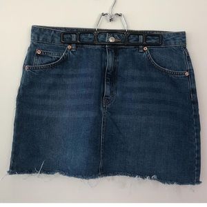 Topshop denim skirt :)
